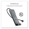 Belkin Home/Office Surge Protector, 8 Outlets, 6 ft. Cord, 3390 Joules, White BE108200-06